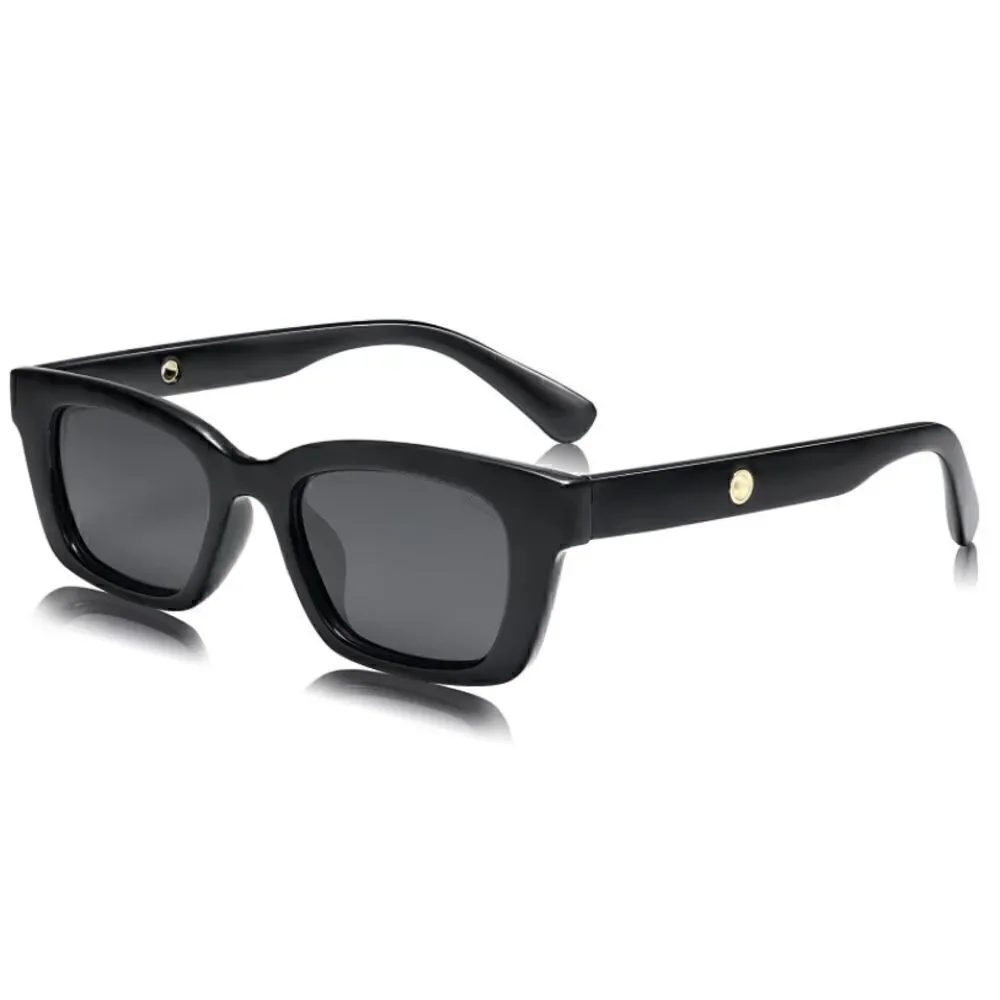 Rectangular Retro Chunky Sunglasses